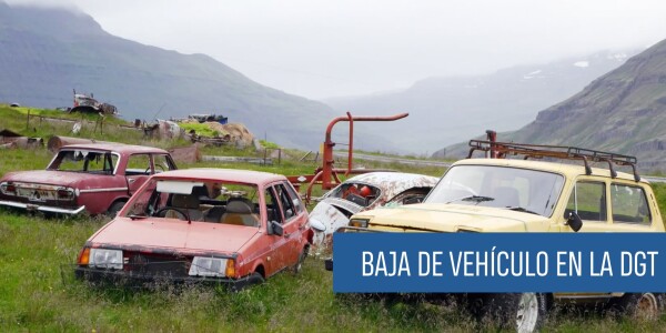 Baja de vehículo en la DGT